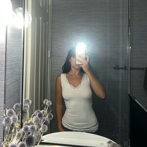 OnlyHearts Lace Tank Top